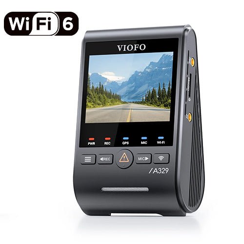 Viofo A329S dual-channel dash cam designed for trucks and large vehicles